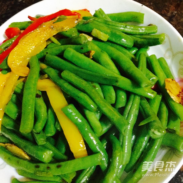 Stir-fried String Beans with Pork recipe