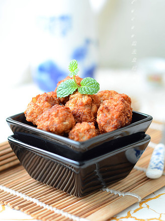 Dried Fried White Carrot Meatballs