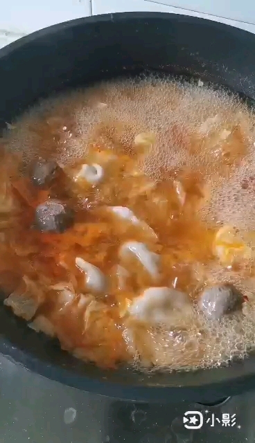 Kimchi Cheese Dumplings recipe