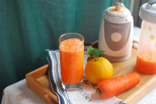 #trust之美#fresh Orange Carrot Juice, Healthy Drink recipe