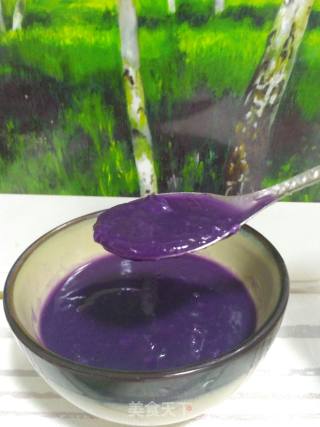 Lotus Root Flour and Purple Sweet Potato Paste recipe