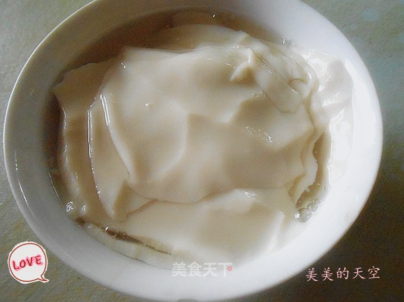 Absolutely Super Simple Bean Curd recipe