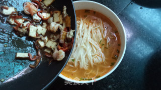 Spicy Shrimp Noodle recipe