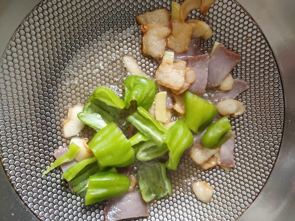 Bacon Winter Bamboo Shoots recipe