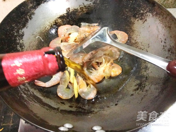 Loofah Fried Shrimp recipe