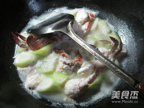 Long Melon Boiled Crab recipe