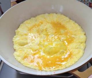 Scrambled Eggs with Leek recipe