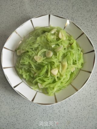 Garlic Sliced Lettuce recipe