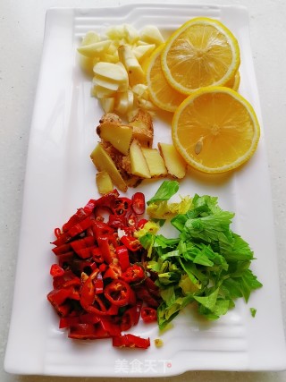 Lemon Chicken Feet recipe