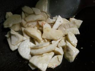 Fried Shrimp with Winter Bamboo Shoots recipe