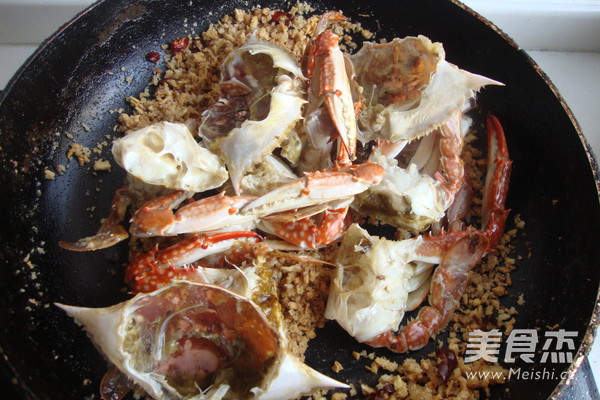 Fried Crab in Typhoon Shelter recipe