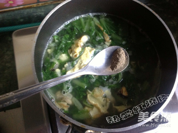 Haihong Cabbage and Egg Soup recipe