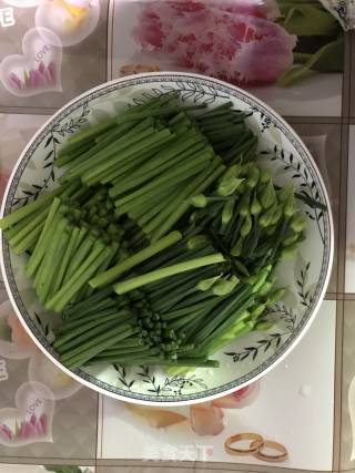Fried Squid with Chives recipe