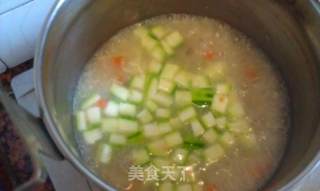 Crab Vermicelli Melon Porridge recipe