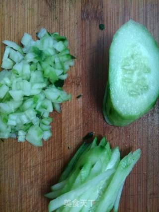 Cucumber Omelette recipe