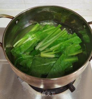 Chinese Cabbage Mixed with Fungus recipe