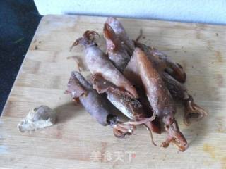 Steamed Dried Squid recipe