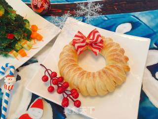 Christmas Wreath Bread recipe