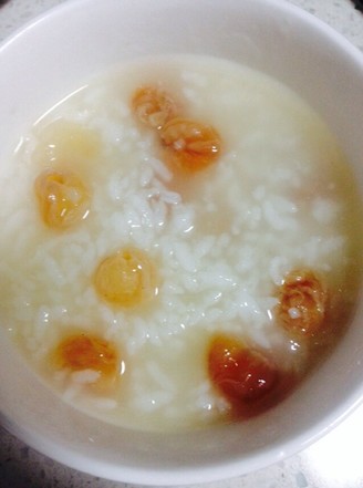 Longan Brown Sugar Rice Porridge recipe