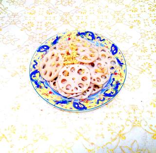 【mixed Lotus Root with Minced Ginger】--- Different Way to Mix Lotus Root with Cold recipe