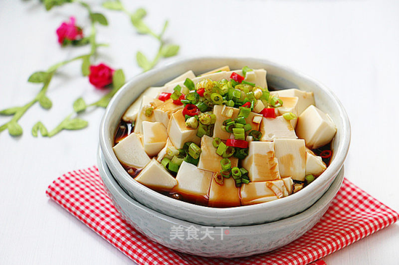 Scallion and Tender Tofu recipe