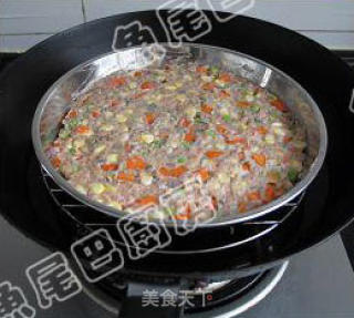 Children's Favorite --- Steamed Seasonal Vegetables with Minced Fish Glue recipe