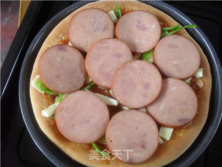 Ham and Shrimp Pizza recipe