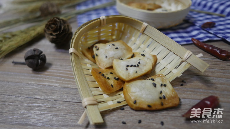 Roasted Rice Cake Slices recipe