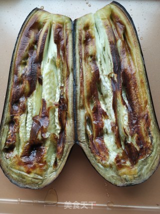 Eggplant with Minced Barbecue recipe