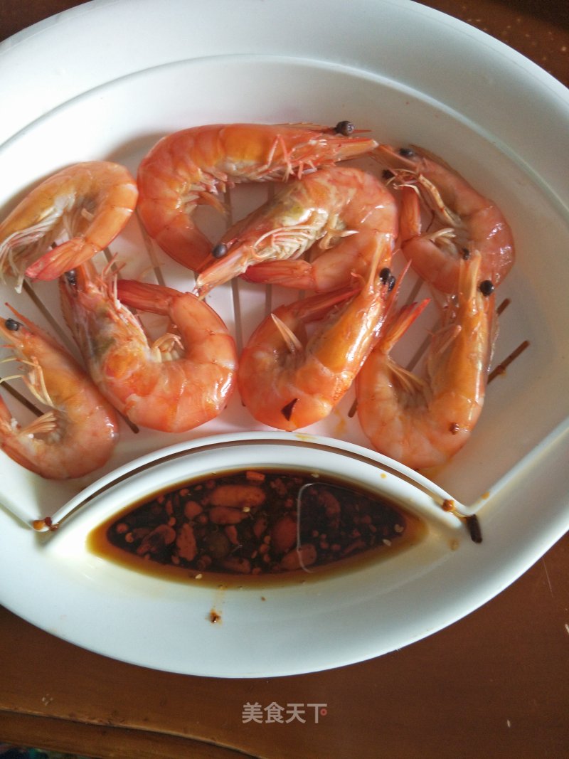 Homemade Boiled Shrimp