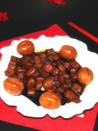 Braised Pork and Eggs