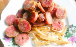 27's Cooking Diary-leftovers Turned Gorgeously "baked Sausage and Dried Fish Pasta" recipe