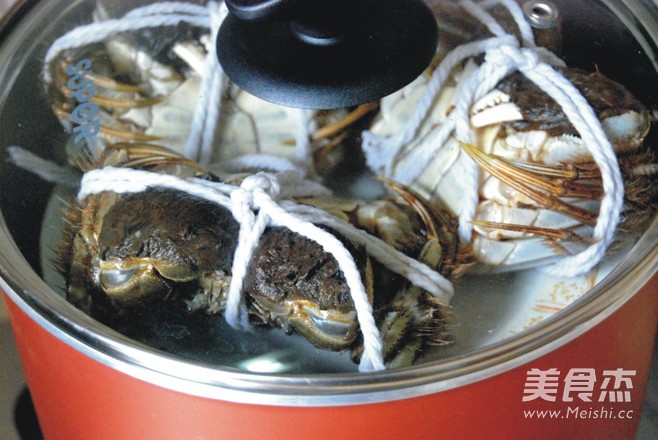 Steamed Hairy Crabs recipe