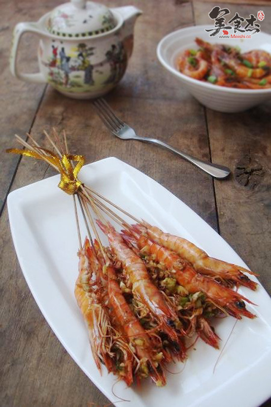 Bamboo Skewer Shrimp recipe