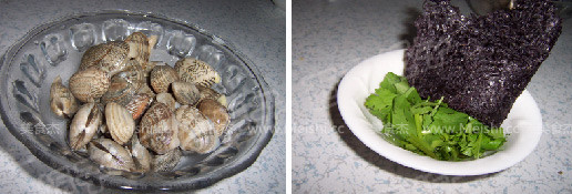 Clam Seaweed Soup recipe