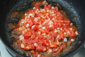 The Tomato and Shrimp Lump Soup is So Delicious! recipe