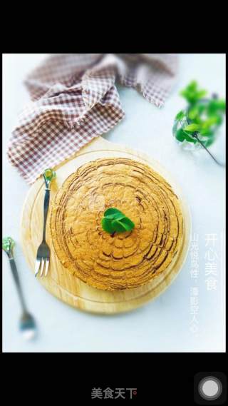 #新良first Baking Competition#zebra Pattern Chiffon Cake recipe