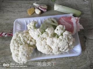 Organic Cauliflower Fried Pork recipe