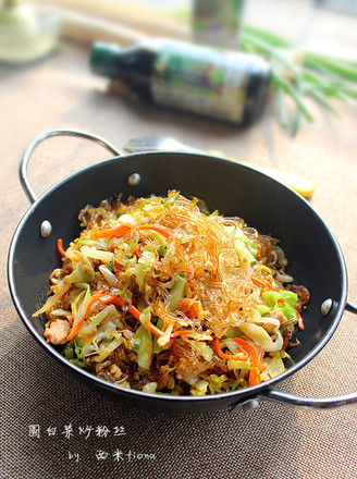 Stir-fried Vermicelli with Cabbage