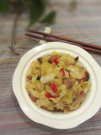 Stir-fried Kimchi with Soy Sauce recipe