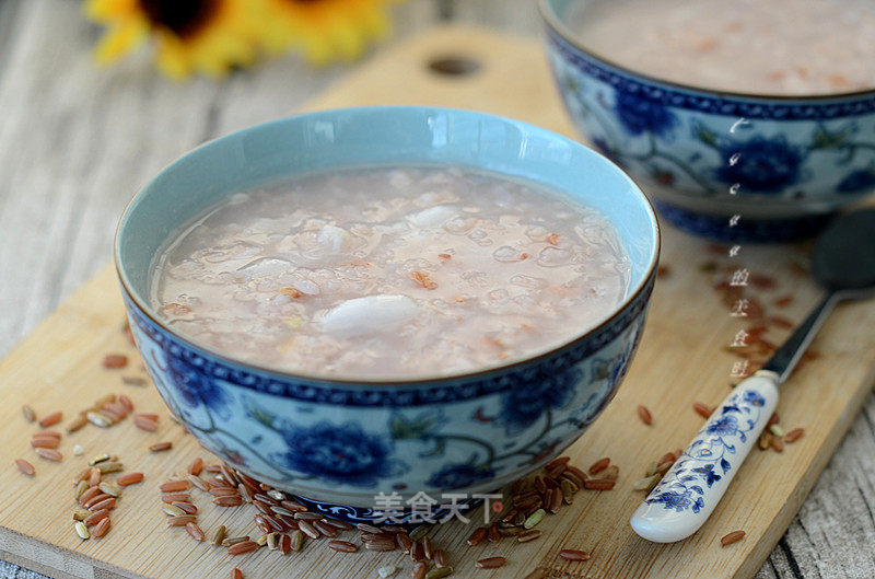 Red Brown Rice Lily Porridge