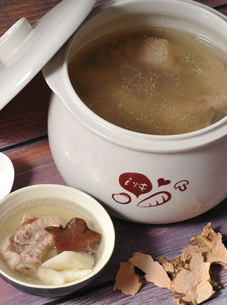 Tuckahoe and Yam Pork Ribs Soup recipe