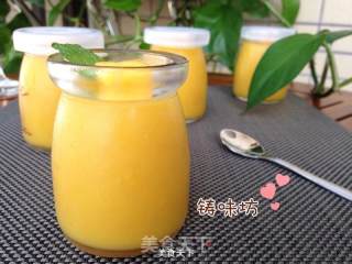 Love The Mango Season! 【coconut Mango Pudding】 recipe