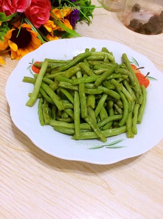 Stir-fried String Beans recipe