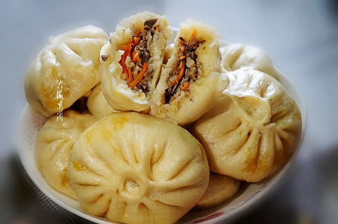 Xianggu Minced Buns recipe