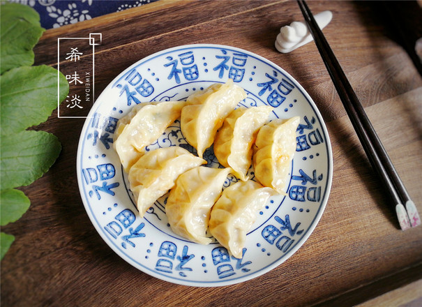 Chinese Cabbage Mushroom Dumplings recipe