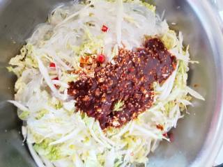 Baby Cabbage with Vermicelli recipe