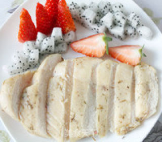 Grilled Chicken Fruit Salad recipe