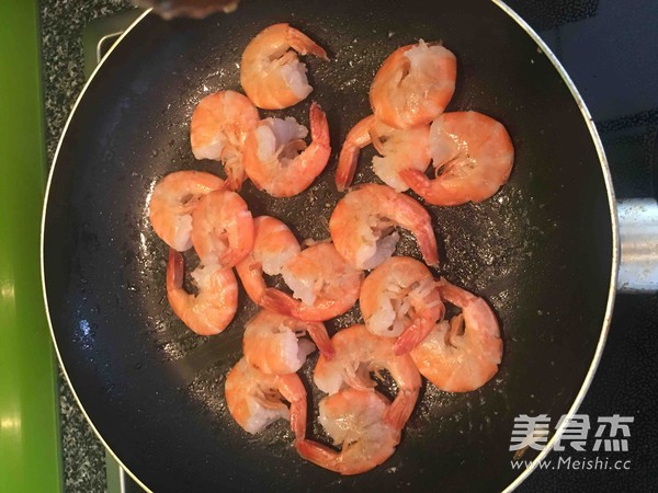 Spicy Sweet Shrimp Stir-fried Seasonal Vegetables recipe