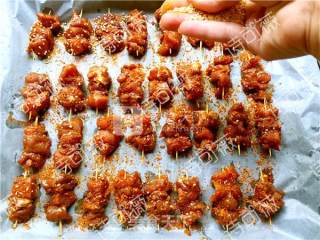 #aca烤明星大赛#roasted Toothpick Meat recipe